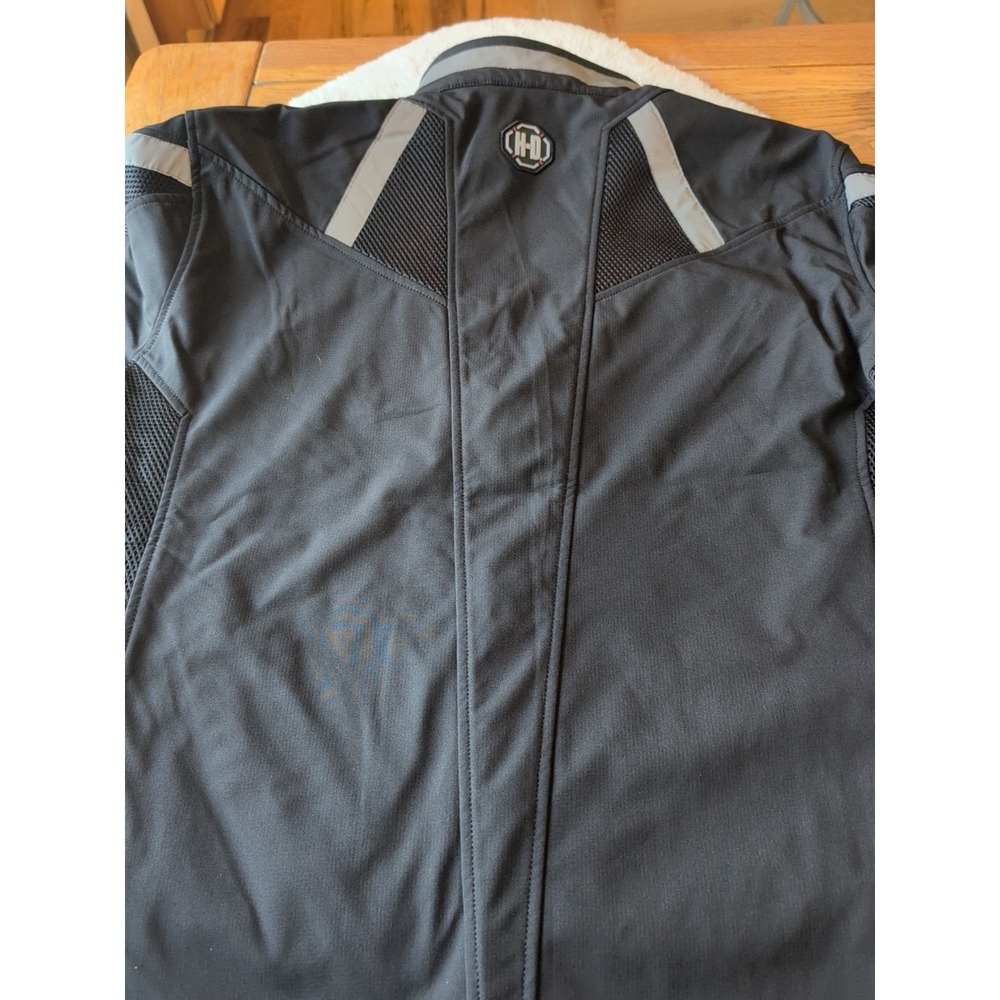 Harley-Davidson Mens Performace Soft Shell & Mesh Black Jacket Sz 2XLT NWOT - Picture 7 of 11